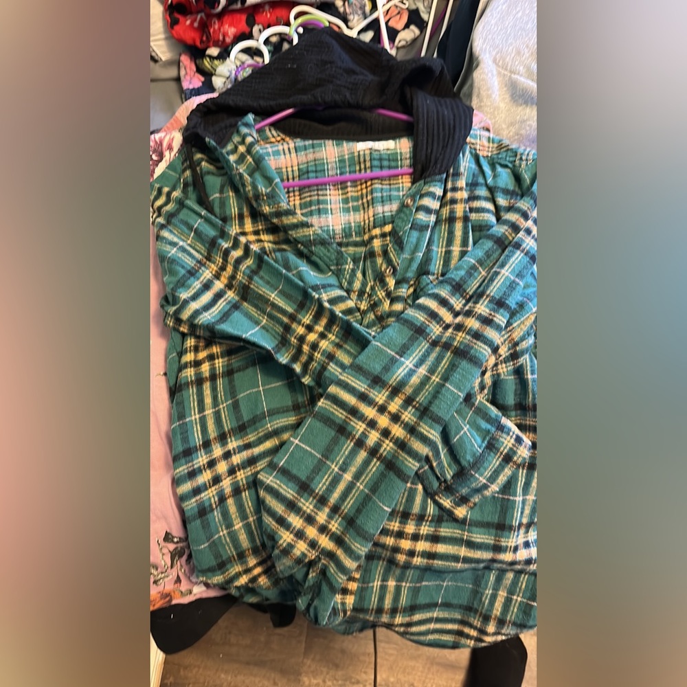 Maurice’s button up shirt